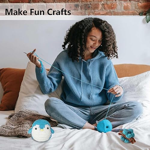 Miniatura 7 de Juego de 5 hilos luminosos de algodón que brillan en la oscuridad, suministros de costura para principiantes, para tejer, manualidades, manualidades