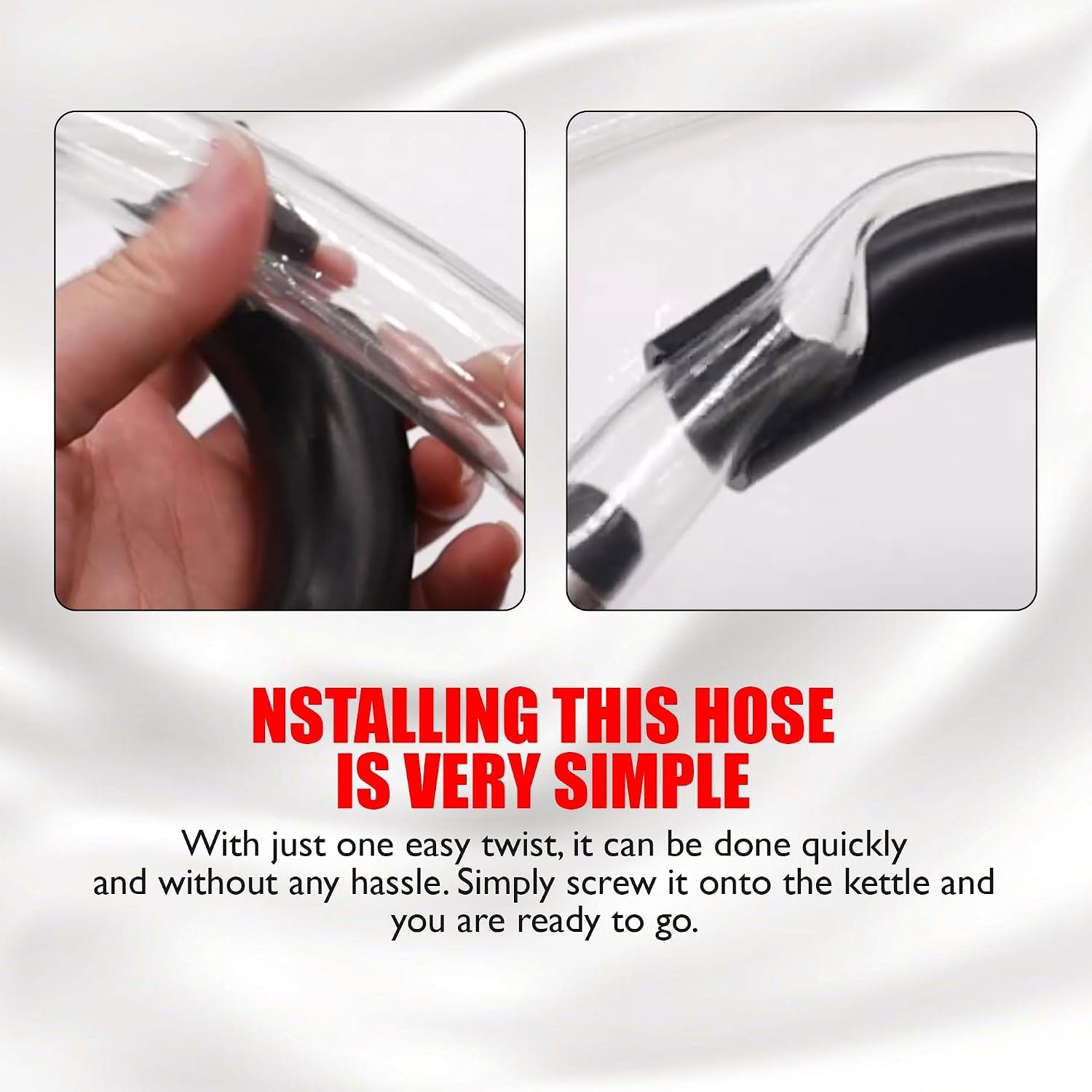 Racing Fuel Jug Hose with Ball Valve Shut off & Bender, 15 Inch Fuel Filler Hose Spout Replacement for 5/5.5 Gallon Vp, Lc2, Scribner, Jegs Gas Cans & Racing Fuel Jugs, Upgrade Racing Fuel Hose