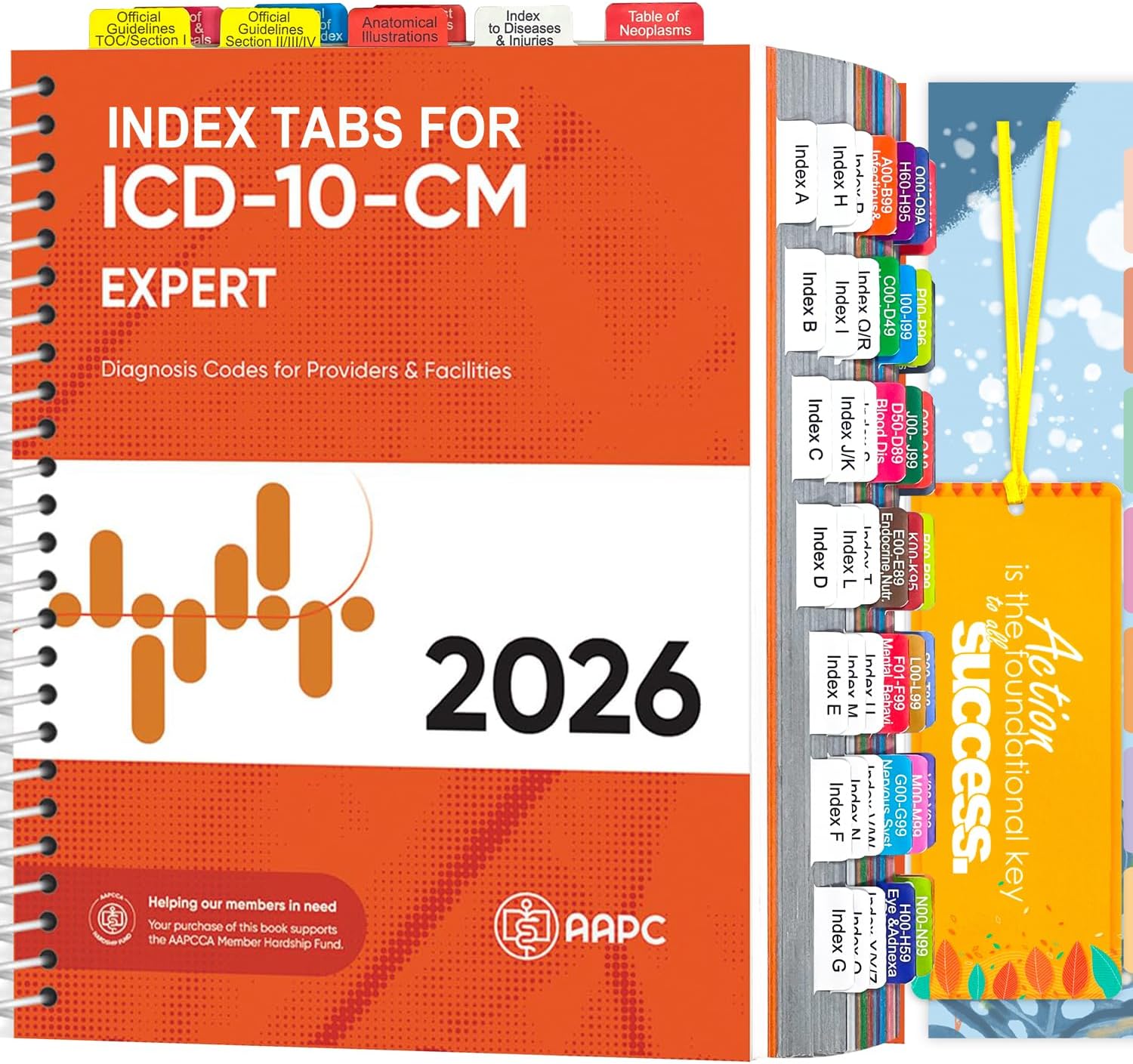 Amazon.com : Index Tabs for ICD-10-CM Expert 2026 AAPC Version The ...