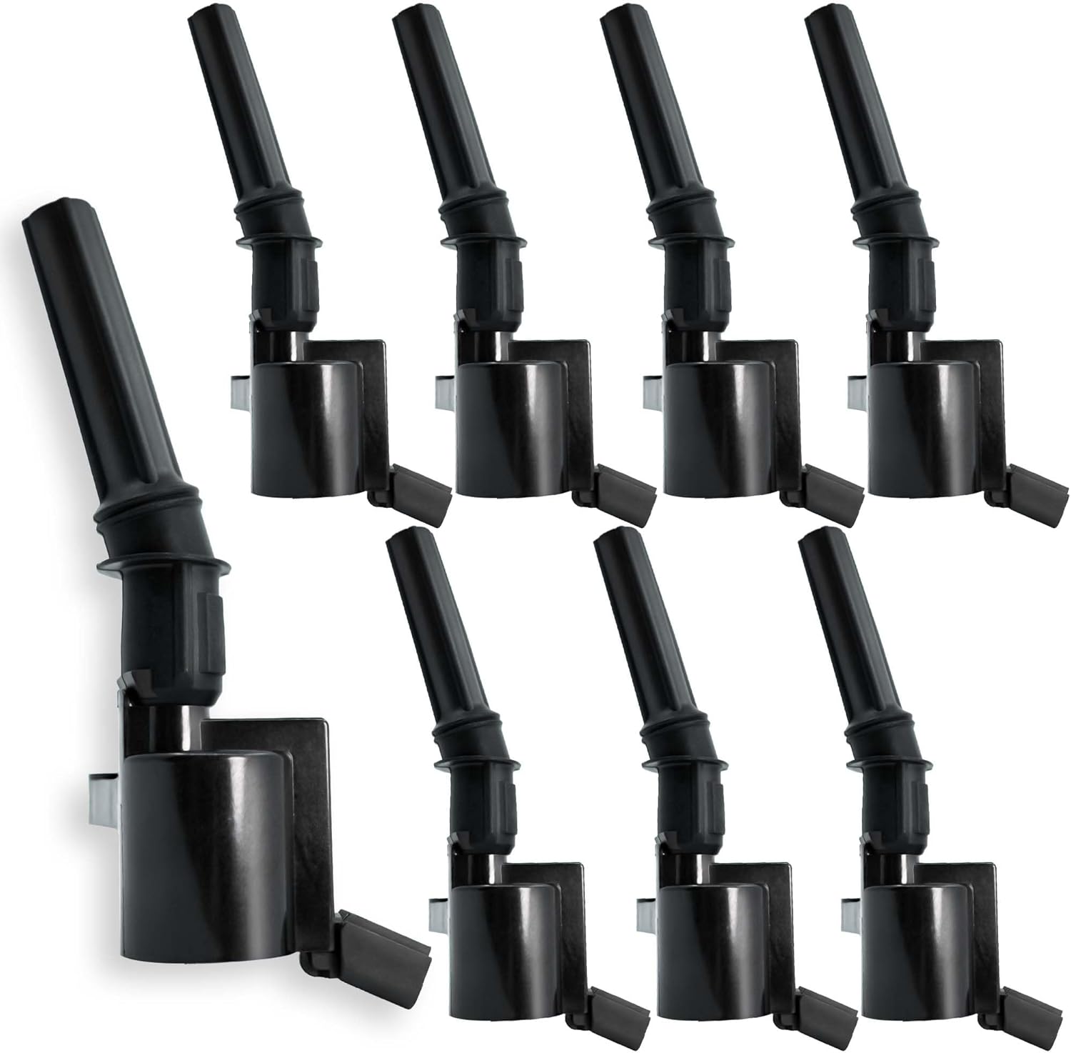 Ignition Coil DG508, High Performance Coil Pack Set of 8 for Ford Expedition F150 F250 F350 Crown Victoria Mustang Lincoln Mercury Explorer 4.6L 5.4L V8, Car Engine Coil Replacement DG457 DG472 DG491