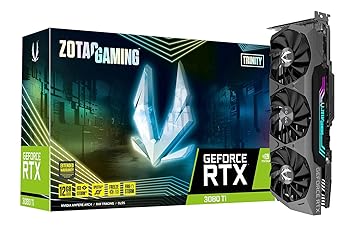 ZOTAC Gaming GeForce RTX 3080 Ti Trinity 12GB GDDR6X 384-bit 19 Gbps PCIE 4.0 Gaming Graphics Card, IceStorm 2.0 Advanced Cooling, Spectra 2.0 RGB Lighting, ZT-A30810D-10P