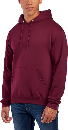 JERZEES Mens NuBlend Fleece Pullover Hoodies, Cotton Blend, Sizes S-3X