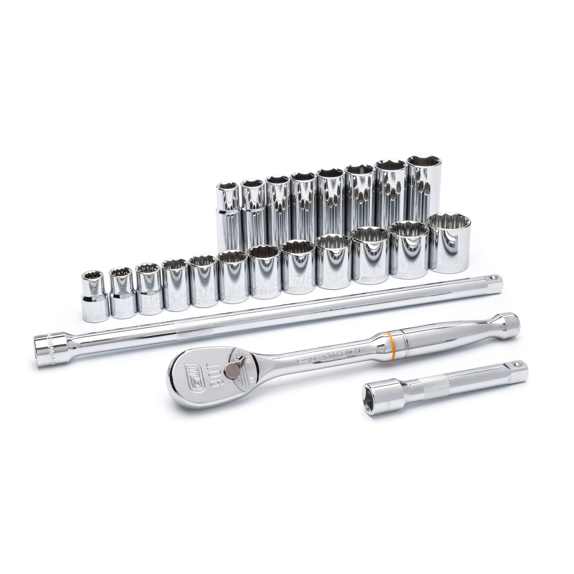 Amazon.com: GEARWRENCH 23 Pc. 1/2