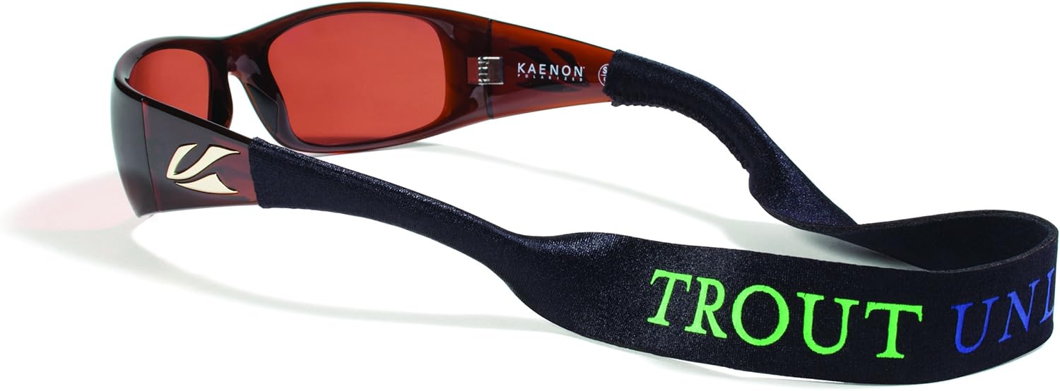 Croakies XL Croakies Eyewear Retainer, Trout Unlimited
