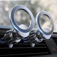 LISEN 2 Pack MagSafe Car Mount Fits iPhone 17 Pro Max Air 16 15 14 13 Mag Safe