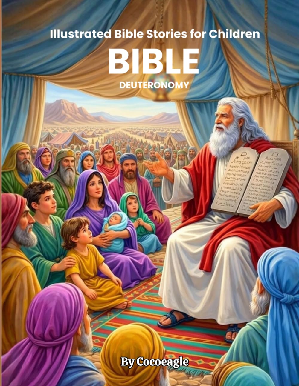 Deuteronomy: Moses’ Words of Faith and Wisdom (Illustrated Bible Stories)