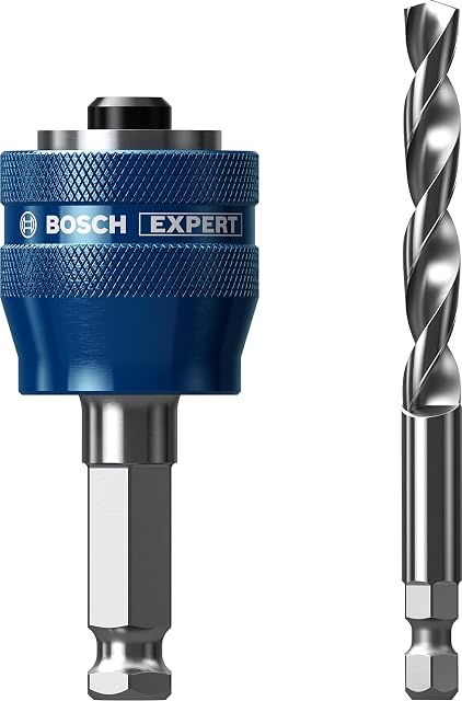 Bosch Professional 1x Expert Power Change Plus Hole Saw System Adapters (Ø 7.15 mm, Accessory Hole Saw)