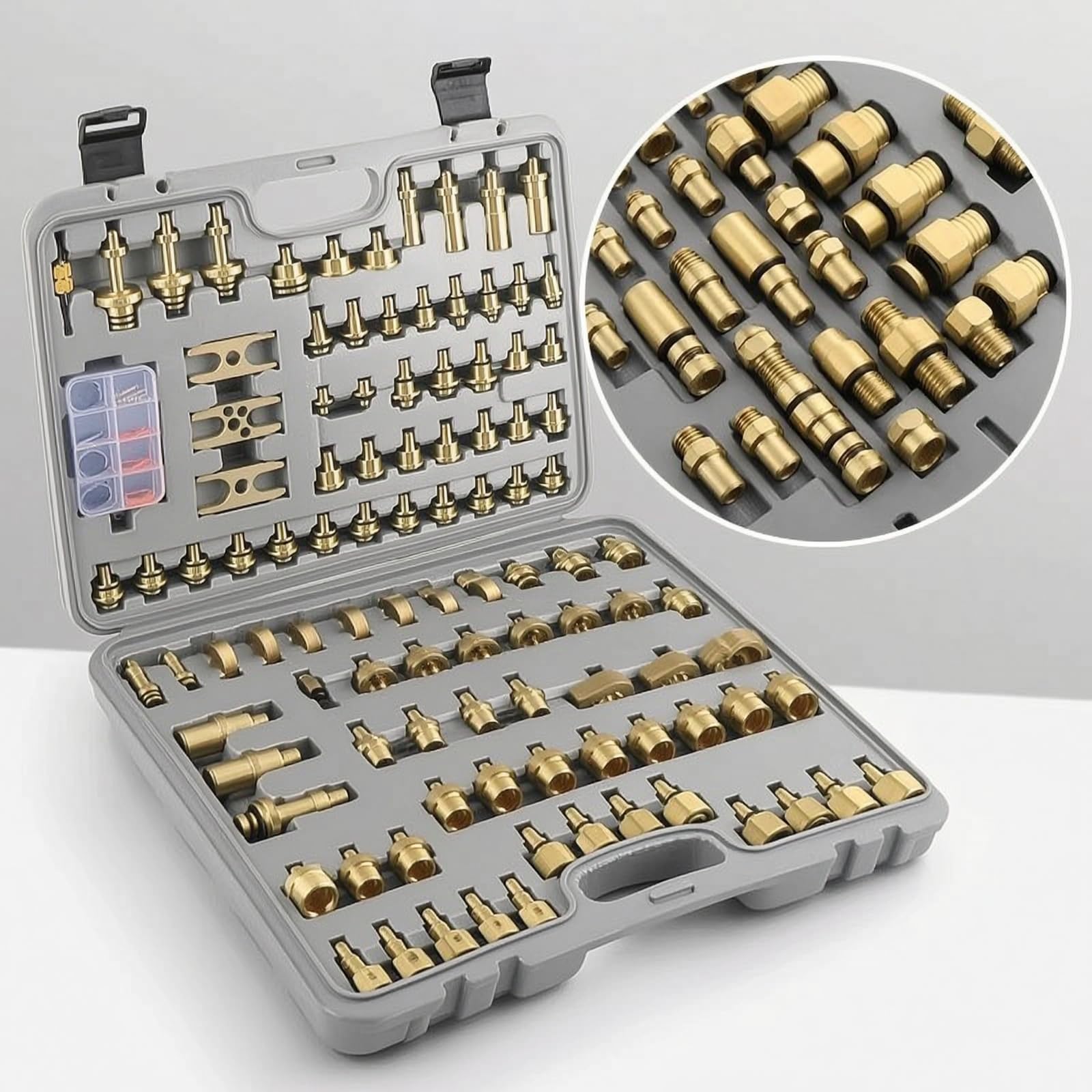Kit di Rilevamento Perdite Accessori Valigetta Rapido Set Efficiente Attrezzi per Garage
