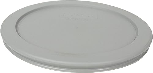 Miniatura 2 de Pyrex (1 plato de vidrio 7200 de 2 tazas y (1) 7200 unidades de 2 tazas de tapa gris azabache fabricada en los Estados Unidos