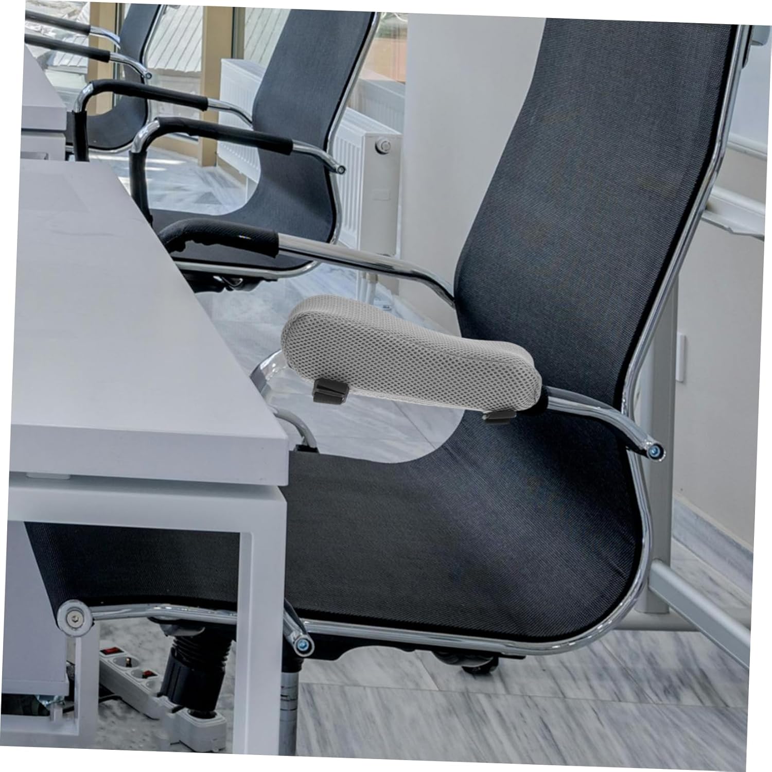 Comfortable Memory Foam Armrest Pads for Office Chairs and Wheelchairs Ergonomic Elbow Cushions for Enhanced Support for Gaming and Prolonged Use