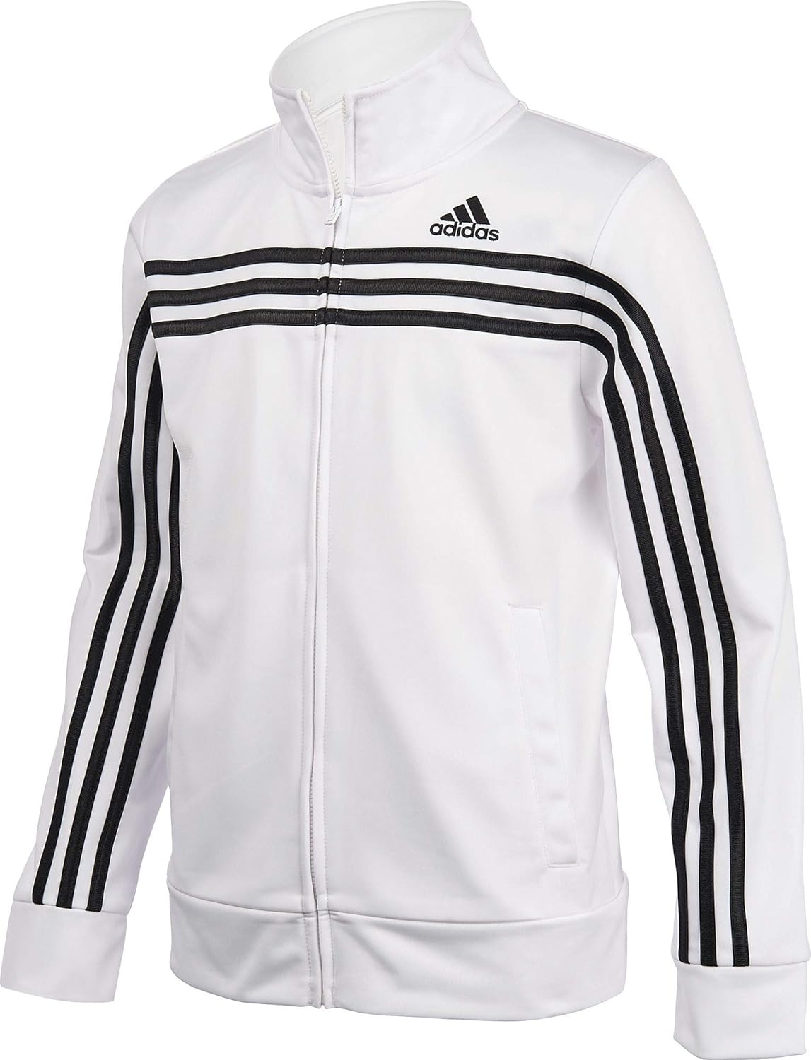 adidas Boy's Colorblock Tricot Jacket : Clothing, Shoes & Jewelry