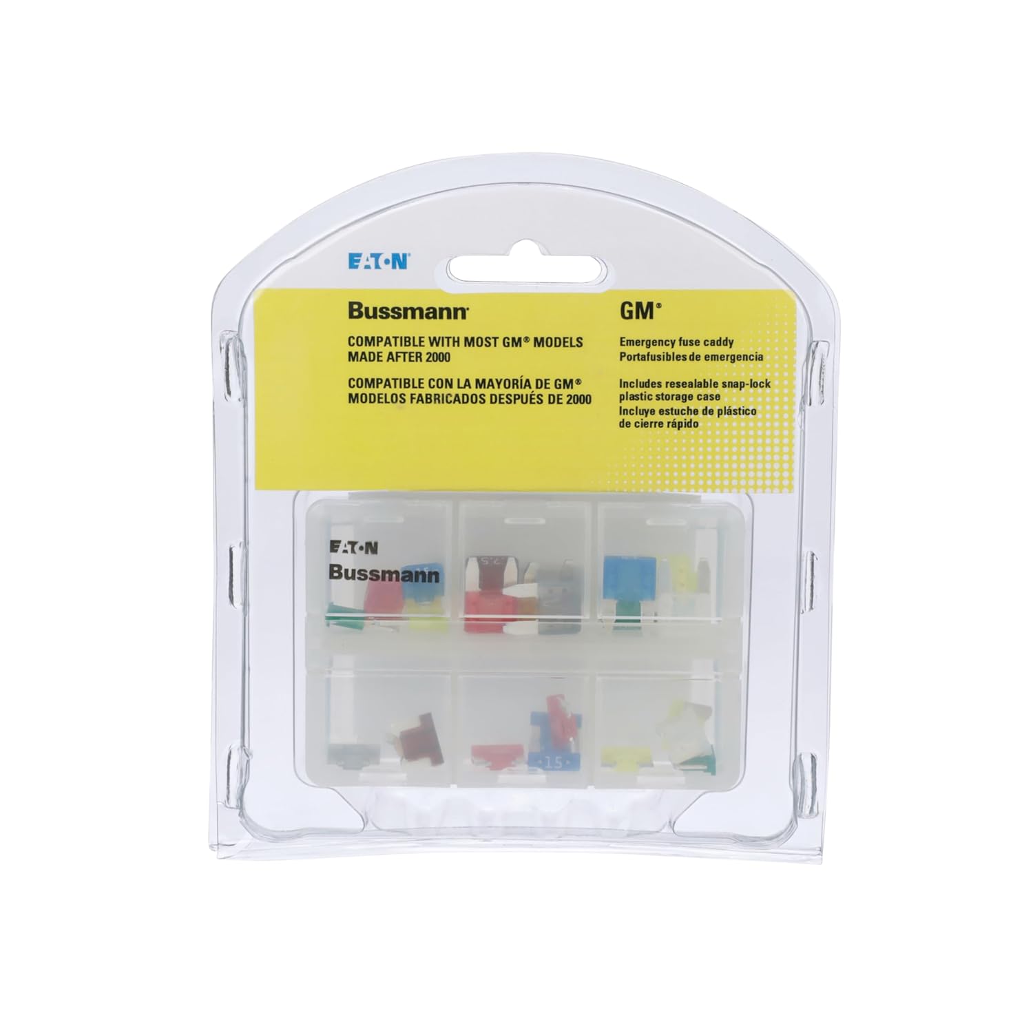 Bussmann BP/EFC-GM Emergency Fuse Preparedness Pack for GM Vehicles with 24 ATM, ATM (LP, & ATR Fuses), 2 Pack
