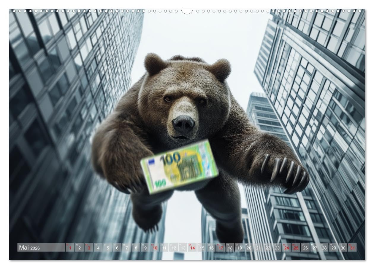 Börsenkalender – der Kalender für Aktien, Trader und Börsenprofis. (hochwertiger Premium Wandkalender 2026 DIN A2 quer), Kunstdruck in Hochglanz: ... inspirieren jeden Monat. (CALVENDO Hobbys)