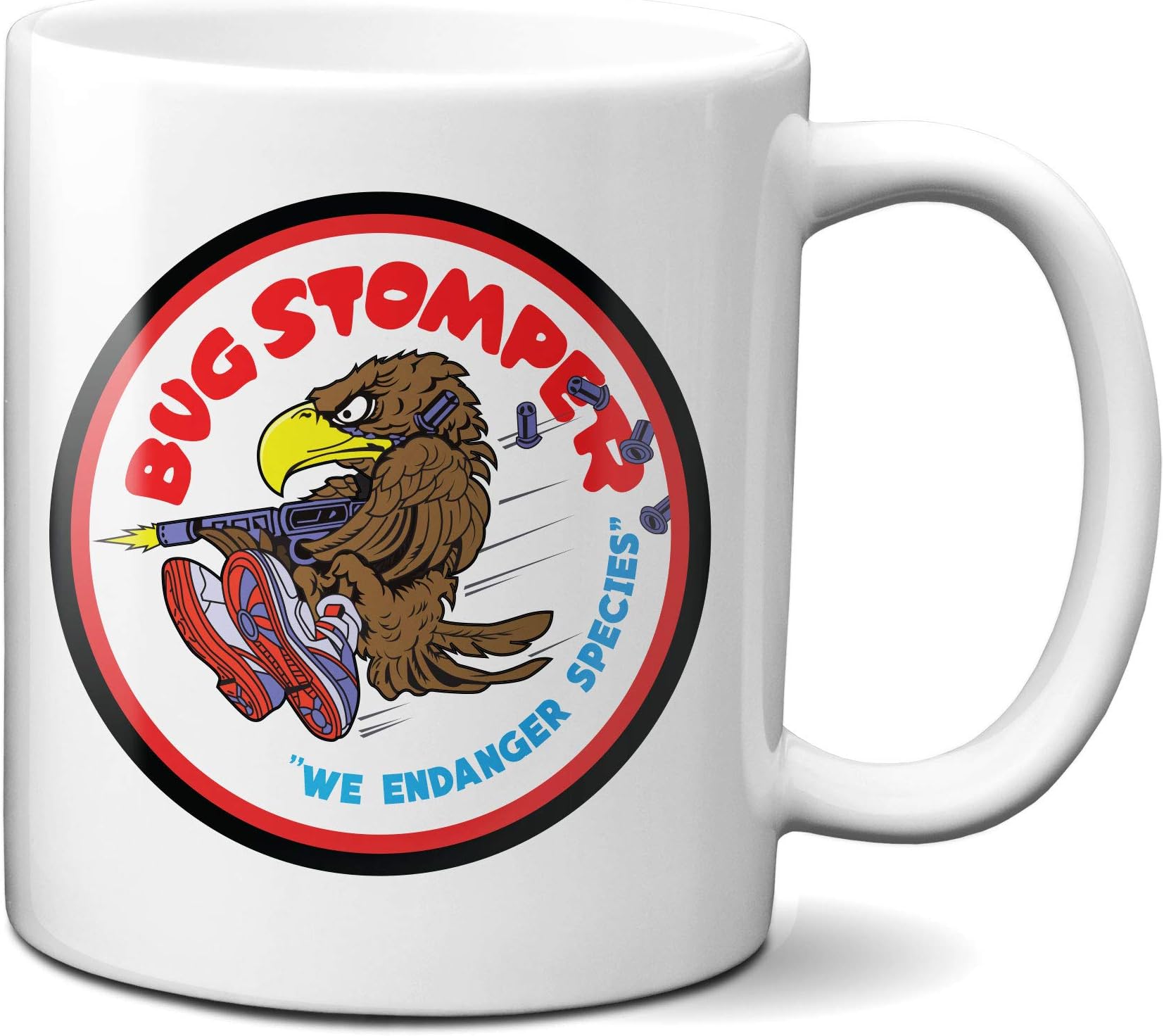 Aliens Bug Stomper We Endanger Species 11oz Mug