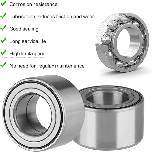 Miniatura 2 de Front or Rear Wheel Bearing 93305-00602 93305-00601 for Yamaha Grizzly Kodiak 450 550 660F 700 1000R, for Kawasaki Teryx 92045-0800, for Arctic Cat