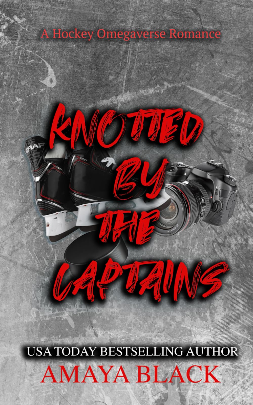 Knotted By The Captains: A Hockey Omegaverse Why Choose Romance (Knotts and Ice)