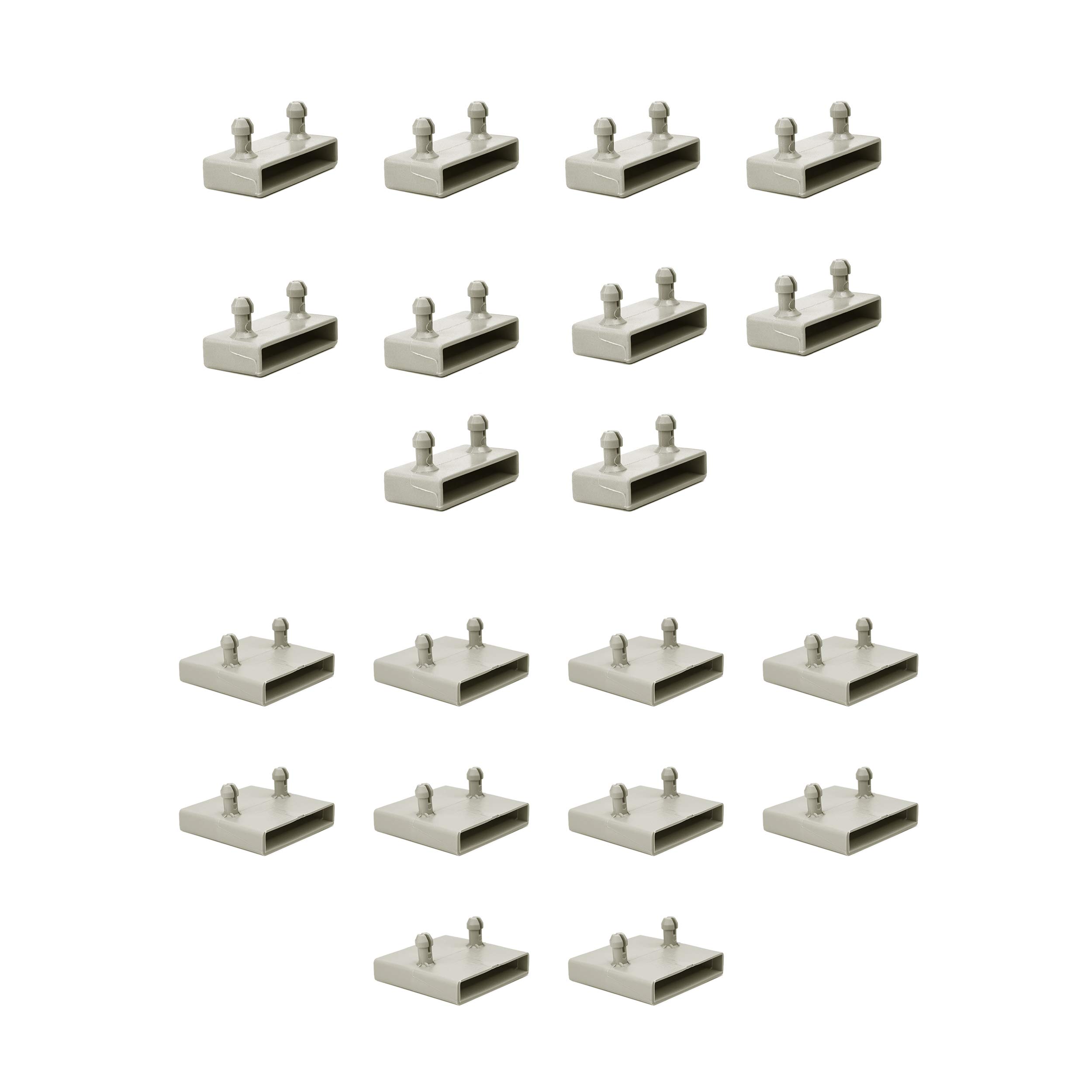 53mm Bed Slat Holders Kits Bundles for Metal Beds 40 Sides and 20 Centres