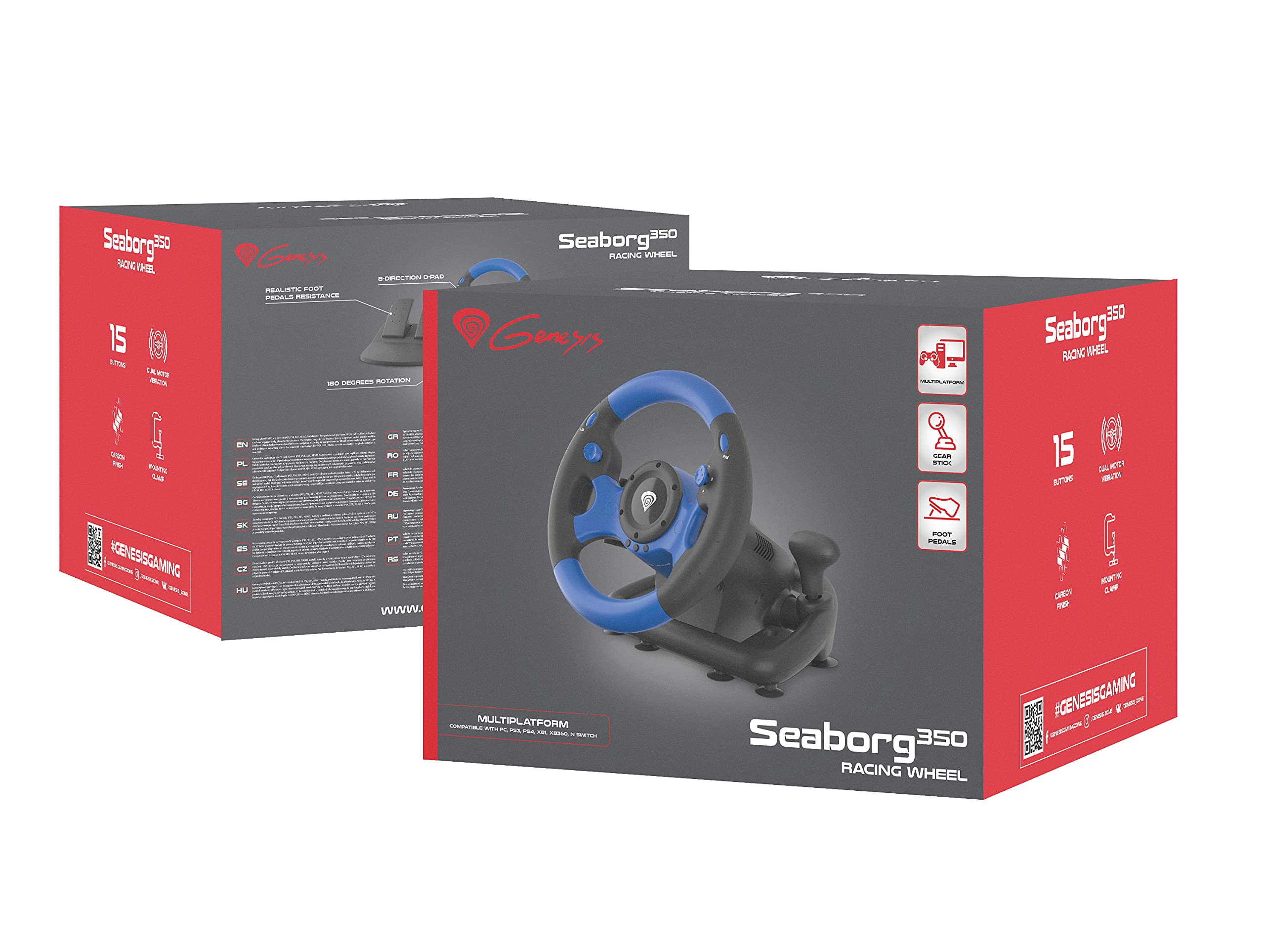 Genesis Volante Gaming SEABORG 350 PC PS3 PS4 Xbox One Xbox 360 Switch