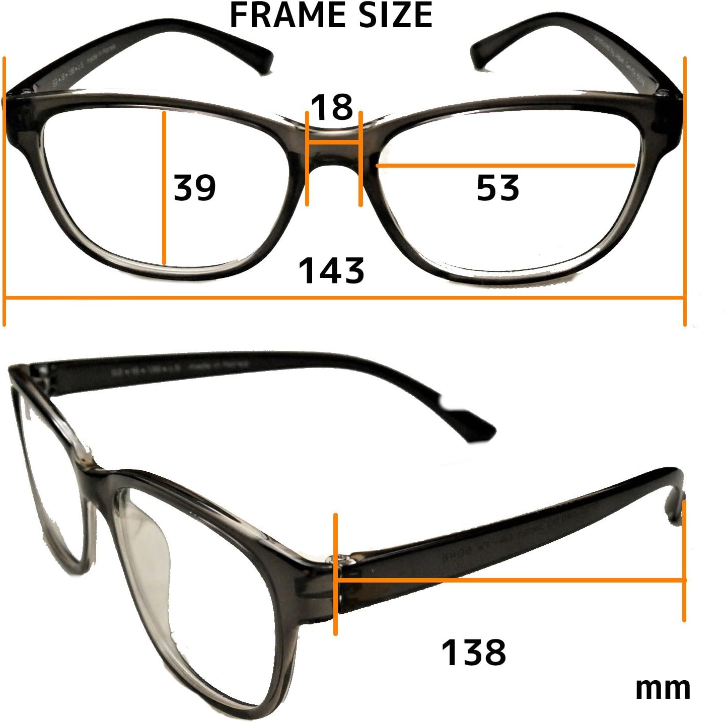 Netmeganecom] 【 老眼鏡 】 非球面 コントラストを高める【cf5046c1pc