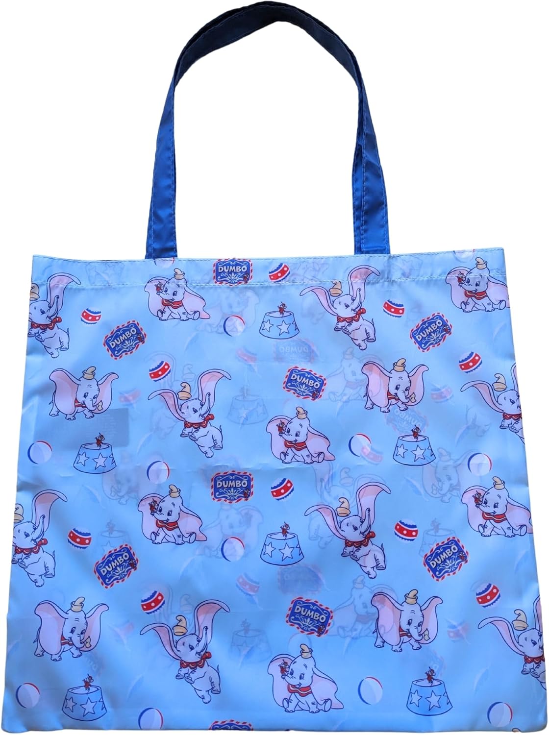Loungefly Disney Dumbo Feathers Two in 1 Coin Pouch And Reusable Tote Blue