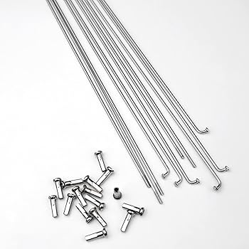 Bicycle Spokes With Nipples Zinc 14g 110mm To 200mm Warranty: Yes At