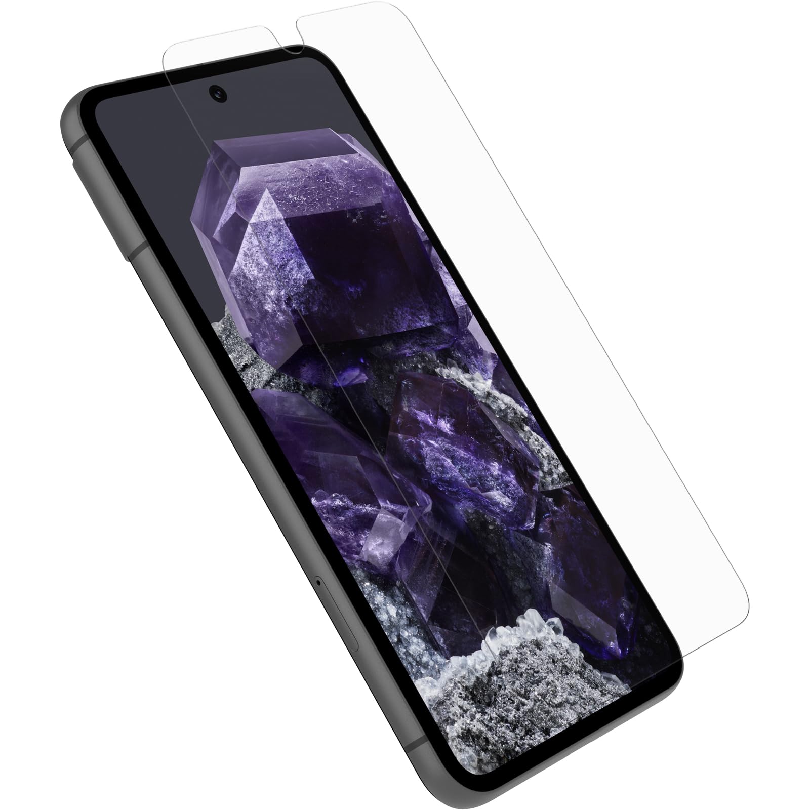 OtterBox Antimikrobielle Displayschutzfolie für Google Pixel 8 Alpha Flex – klar, präzise Passform, kristallklar, makellose Touch-Reaktion, einfache Installation | Makellose Touch-Reaktion, Fingerabdruck- und kratzfest, flexibel, antimikrobielle Displaysc