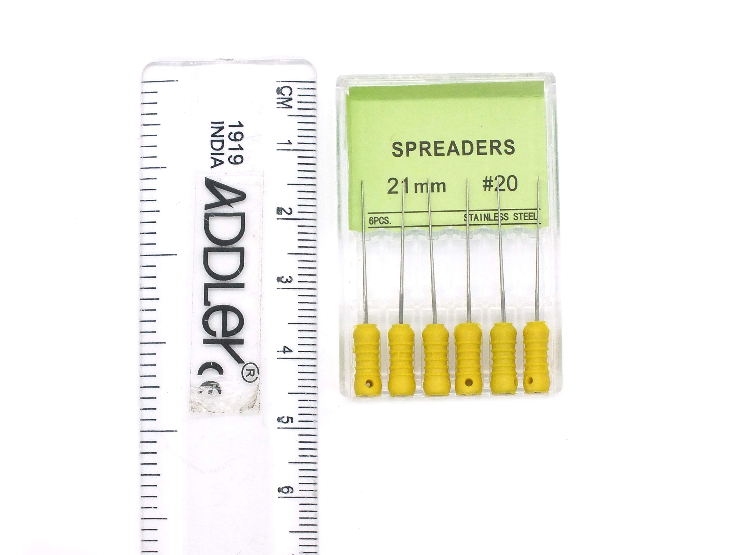 ADDLER STRENGTH DENTAL ROOT CANAL FILE SPREDERS 21MM -NO 20 (SET OF 6) (B08VRLMMKF) Amazon Price History, Amazon Price Tracker
