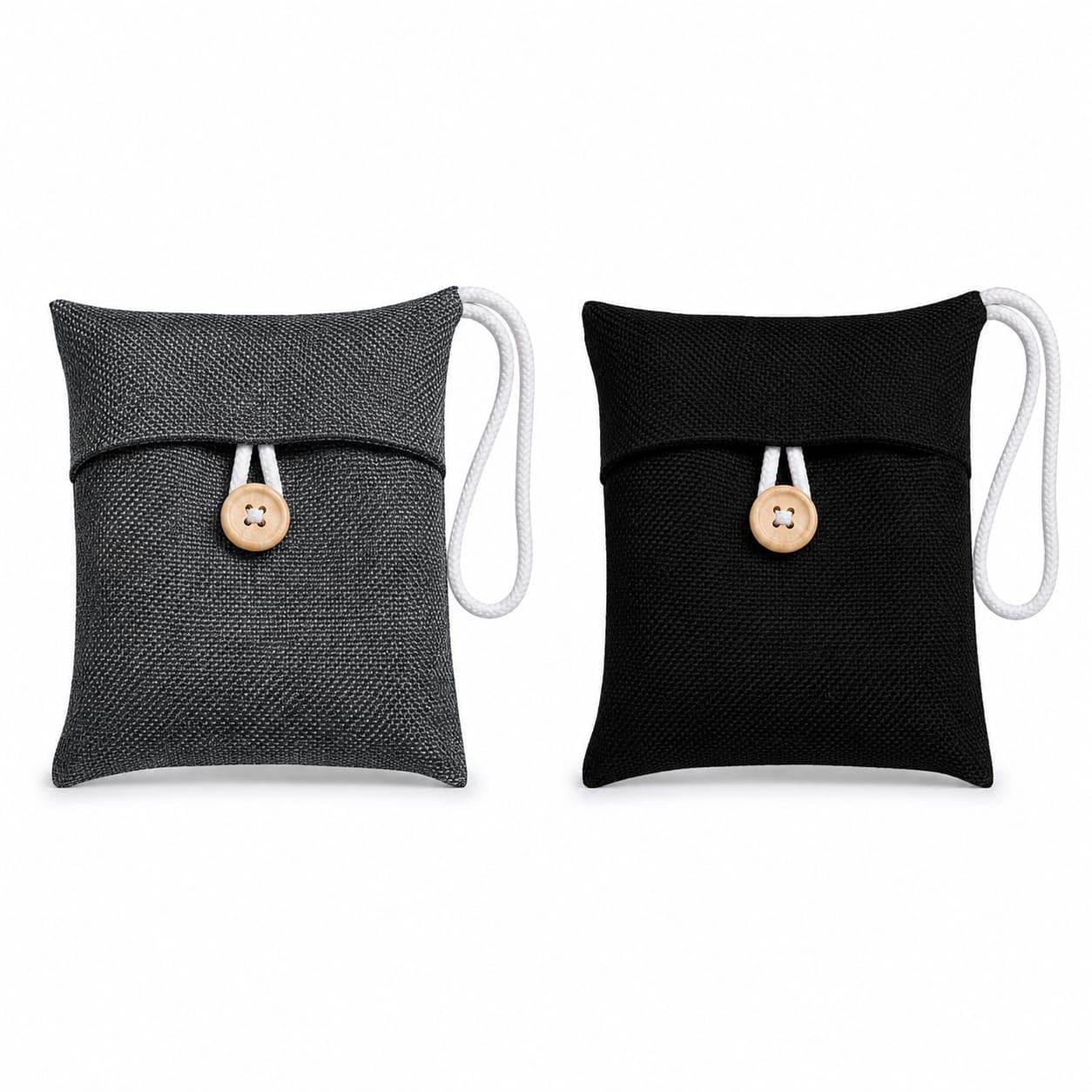 Flying Wing Bamboo Charcoal Air Freshener Bags | Natural Activated Charcoal Odor Absorber for Car, Closet, Shoes, Pets, Kitchen, Basements | Eco-Friendly Air Purifier (2-Pack)-image-14