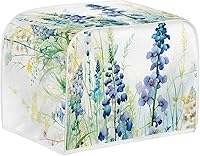 Vista 26 de Dolyues Cubierta para tostadora con estampado de pollo, 4 rebanadas, cubiertas para electrodomésticos pequeños de cocina, protección contra el polvo