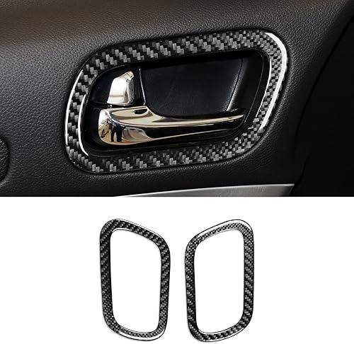 Miniatura 8 de Cubierta adhesiva de fibra de carbono interior para Infiniti G37 2010-2013 Q60 2014 2015 Coupe Convertible