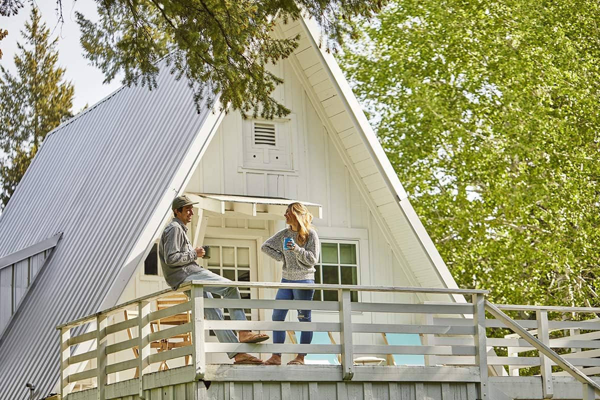 TOP оƒƒERS Hydro Flask 12 oz Travel Coffee Mug - Stainless Steel & Vacuum Insulated - Press-In Lid - Pacific