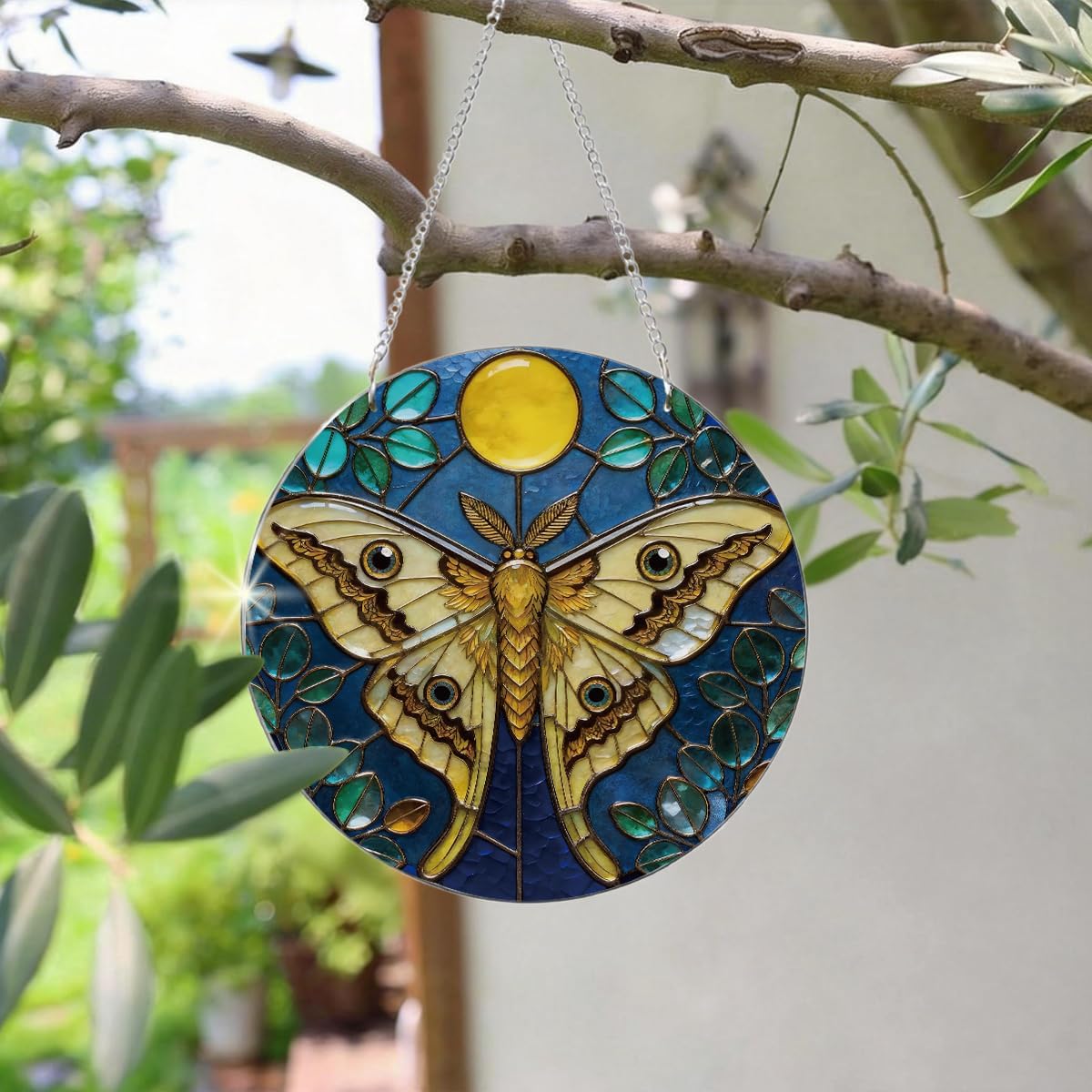 Butterfly Plant Acrylic Suncatcher, Indoor Window Wall Art, Decorative Acrylic Sun Catcher, Housewarming Gift, Butterfly Lover Gift for Birthday Christmas Thanksgiving image 5