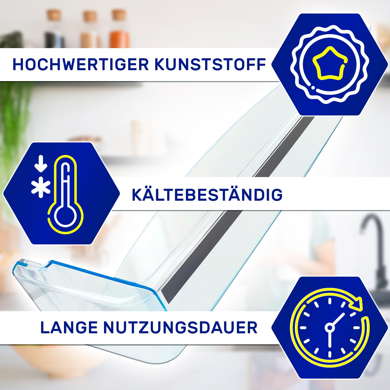 Kühlschrank Flaschenhalter 455х80х115 mm für Bosch