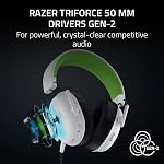 Razer BlackShark V3 X HyperSpeed Wireless Gaming Headset for Xbox: 50mm Drivers - Cardioid Mic - 2.4 GHz, Bluetooth - Works with PC, Mac, Nintendo Switch, Smartphone - Long Battery Life - White