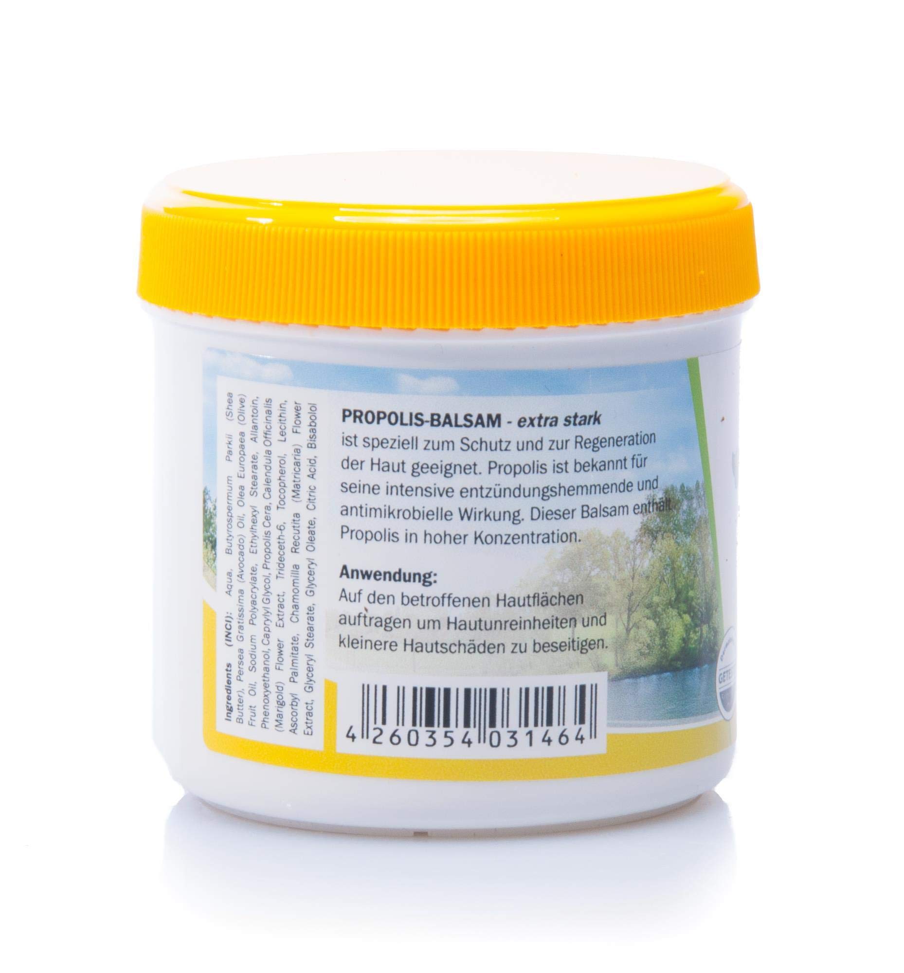 Bálsamo de propóleo Inntaler extra fuerte (200 ml) | Protección para pieles sensibles | promueve la regeneración | alivia el picor y la sensación de tensión | contiene aceites valiosos I fabricado en