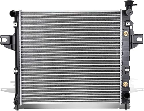 Miniatura 33 de DNA Motoring OEM-RA-2262 Radiador de núcleo de aluminio compatible con 99-04 Grand Cherokee 4.0 AT, 23-7/16 pulgadas de ancho x 21-9/16 pulgadas