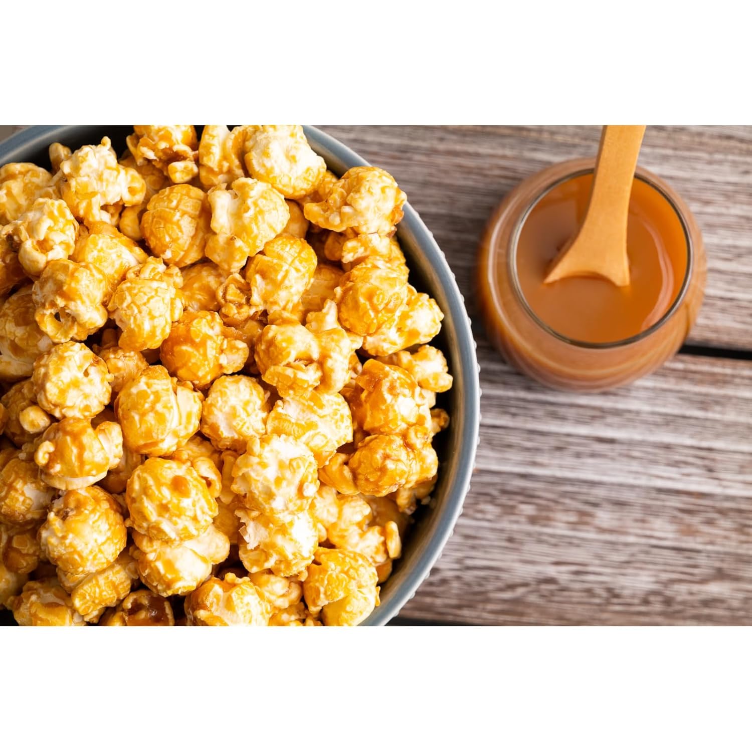 Johnson's Popcorn Caramel Popcorn Handmade, Freshly Popped Gourmet Sweet & Crunchy Delicious Treat for Family Parties, Movie Night Snack Gift Ready 28oz - World Famous Quality Caramel Corn Since 1940!