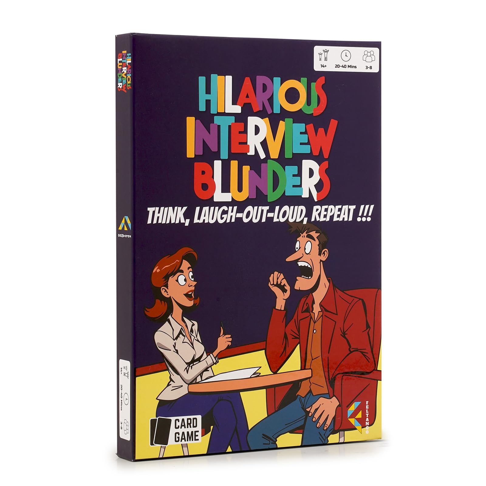 Lustiges Interview Blunders, lustiges Spiel für Erwachsene, Spieleabende, Reisespiele, Brettspiele, Kartenspiele für Erwachsene, Partyspiele, lustige Spiele, Brettspiele für Familiennacht