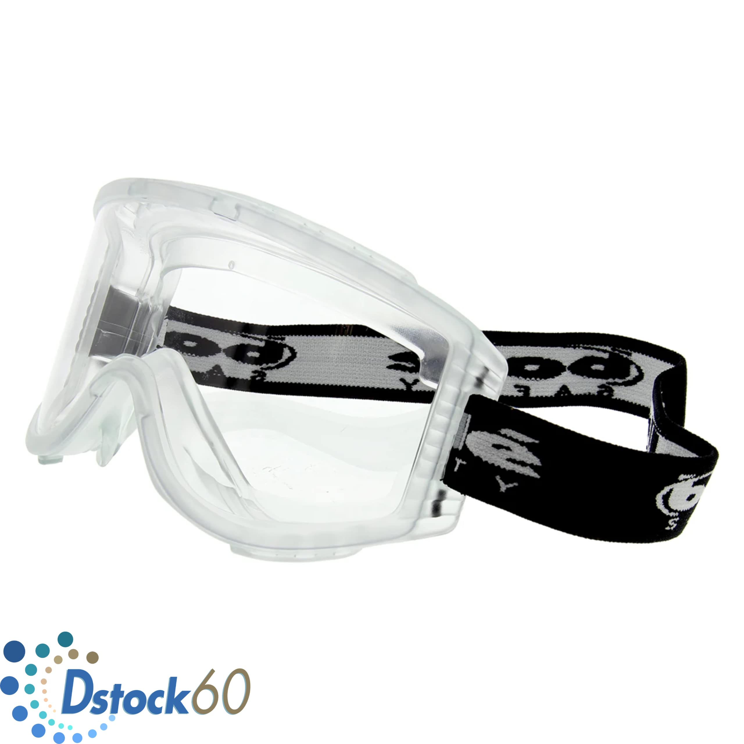 DSTOCK60 - BOLLE Schutzbrille - Attack II ATPSI - Anti-Kratzer und Antibeschlag - Wasserdichter Rahmen - Heimwerker, Gartenarbeit, Industrie...
