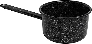 MIRRO Black enamel saucepan