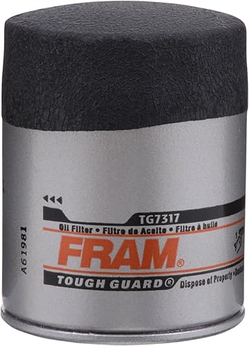 FRAM Tough Guard TG7317-1, filtro de aceite giratorio para automóvil de pasajeros con intervalo de cambio de 9.3 mi disponible en Yaxa Venezuela