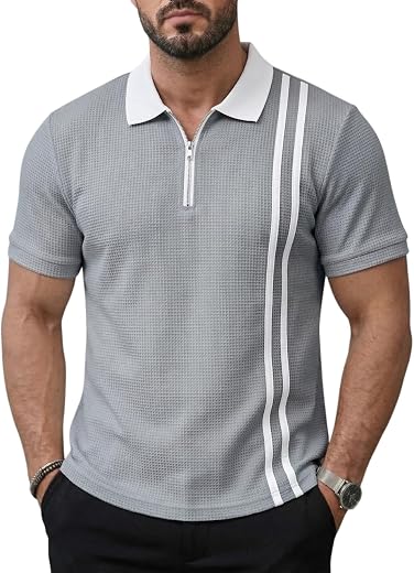 JVX Men Polo T Shirt || Waffle Polo T Shirt for Men || Regular Fit Knitted Tshirt for Man || Coller T-Shirt (Available in ...