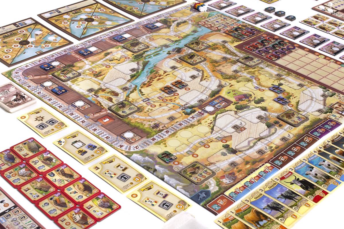 Rebel | Great Western Trail: Argentyna | Gra Planszowa | Wiek 12+ | 1+ graczy | Czas gry około 90 min.