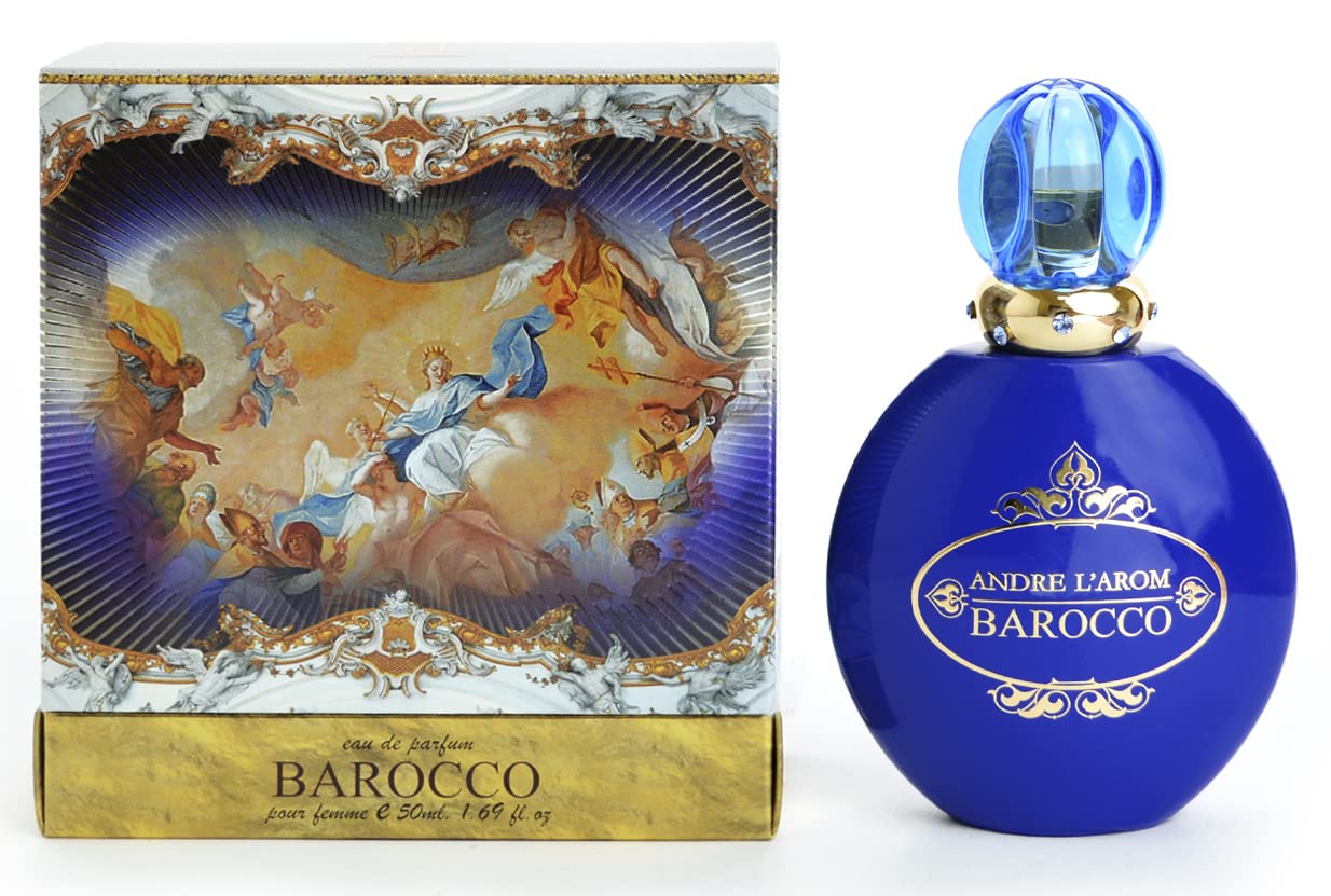 BAROCCO - Eau de parfum donna 50 ml | Profumo francese artigianale | Fruttato & Floreale | Prodotto della Francia