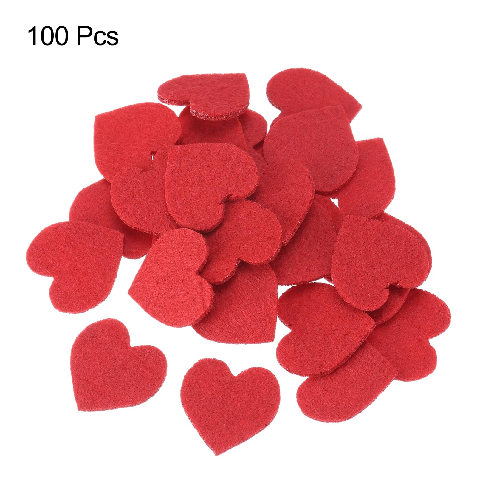 Ornamento a forma di cuore in ceramica rossa: decorazione in gres fatta a mano per San Valentino - Italia