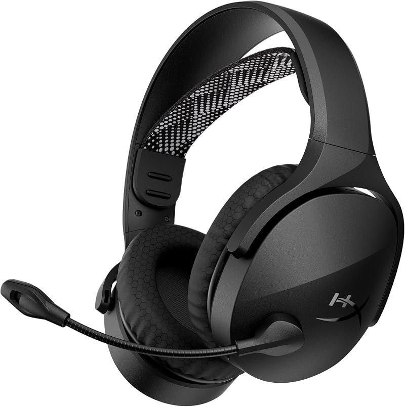 Headset Gamer Sem Fio HyperX Cloud Jet | Bluetooth 5.3, Até 25h, Preto | AJ0T1AA