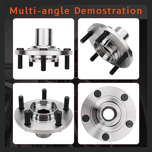 Miniatura 4 de DRIVESTAR C23633060A 930-003 Buje de rueda delantera lado del conductor y del pasajero para Mazda 3 2005 2006 2007 2008 2009 2010 2012 2013, Mazda 5