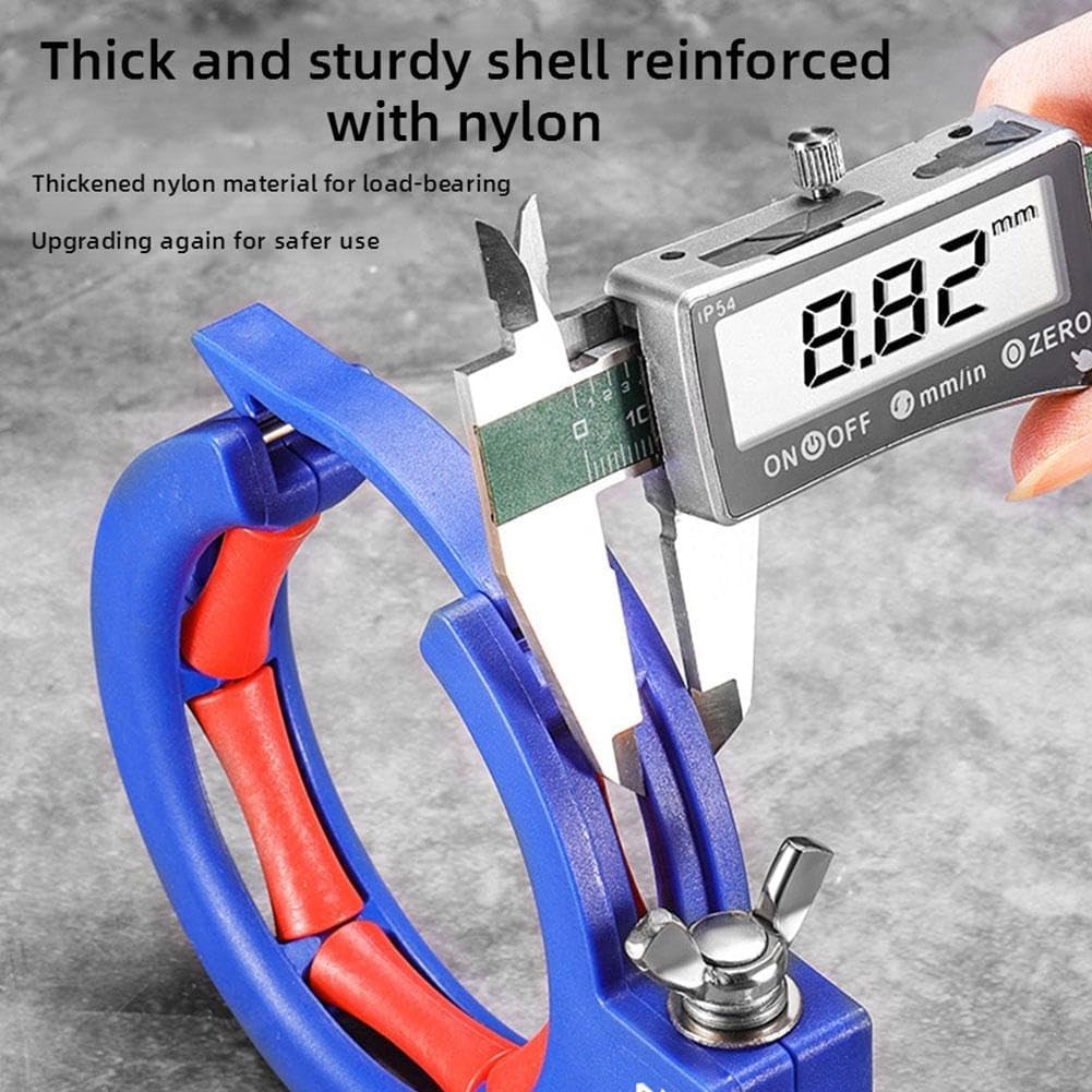Rullo per posa di cavi resistente, strumento per tirare fili con puleggia per costruzioni elettriche, facile da usare in loco progetti fai da te (5 pezzi)