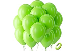 Bezente Pastel Green Latex Party Balloons