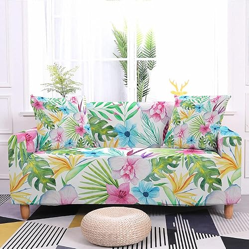 High Stretch Designs Decorative Sofa Covers 1 2 3 4 Seater 3D Vintage Flower Sofa Slipcover Elastic Sofa Covers for Living Room funda Sofa Chair